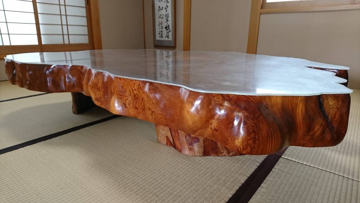 Yahoo!オークション - 「邸宅の逸品」 最高級銘木 屋久杉輪切座 Yahoo!オークション - 「邸宅の逸品」 最高級銘木 屋久杉輪切座