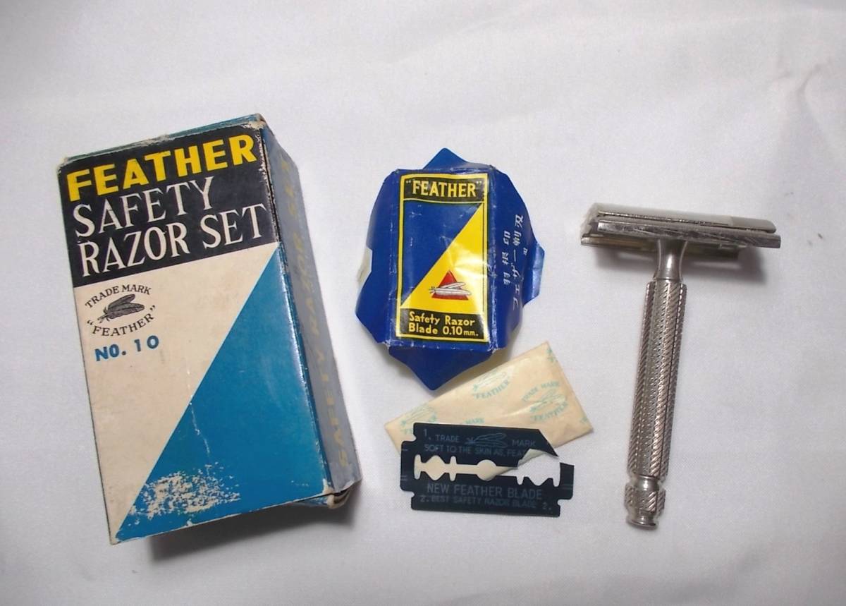 Yahoo!オークション - FEATHER 安全剃刀 レザー セット(箱付き Yahoo!オークション - FEATHER 安全剃刀 レザー セット(箱付き