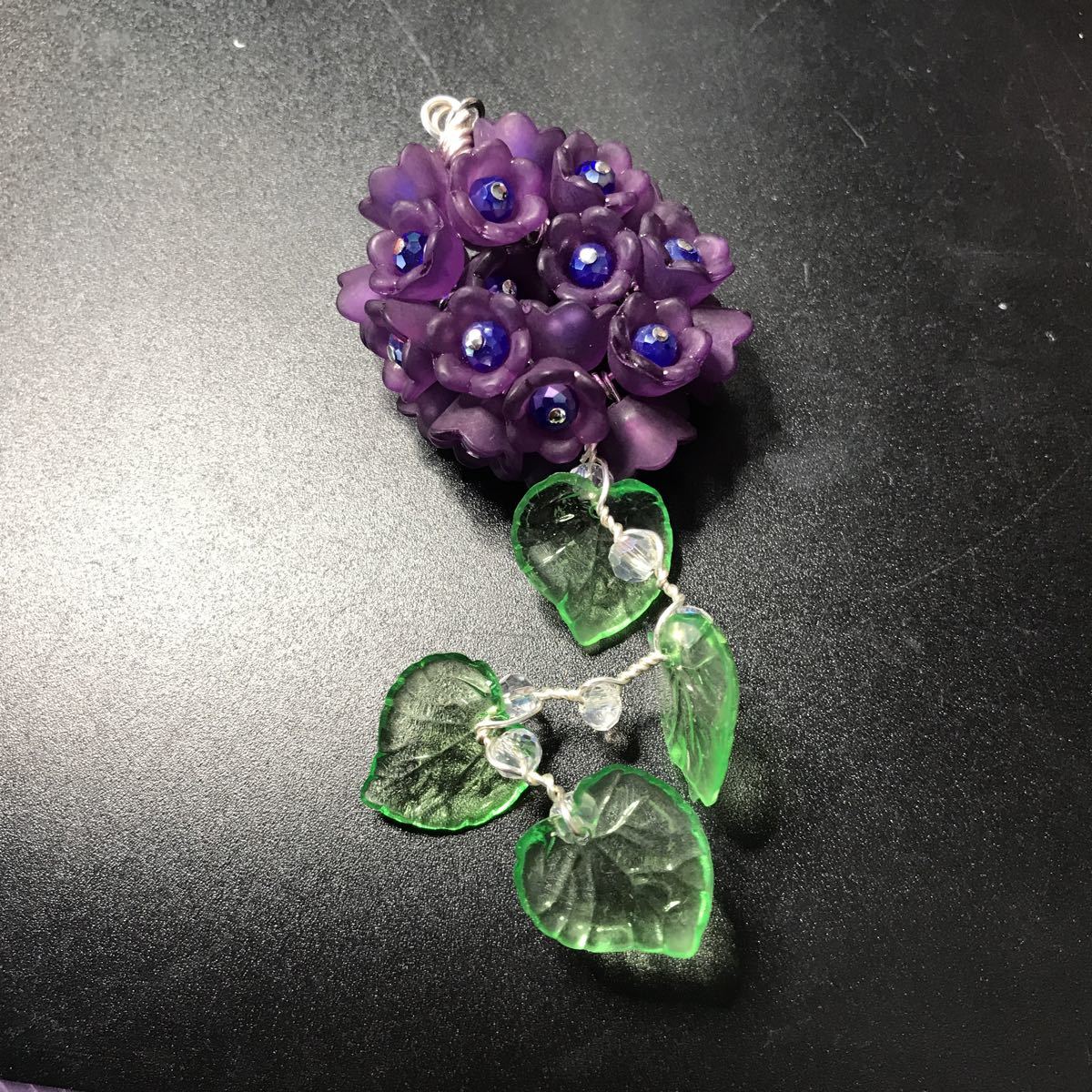  purple. purple . flower hydrangea strap 