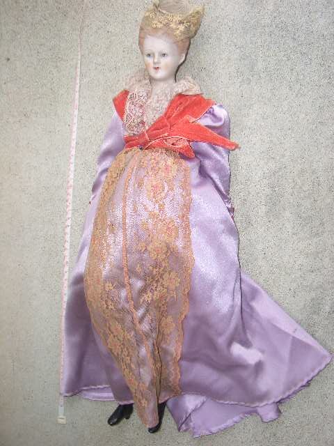 【送料無料】美品 コールポート メリー 貴族 婦人 高さ21cm フィギュリン 陶器人形 　/438_画像1