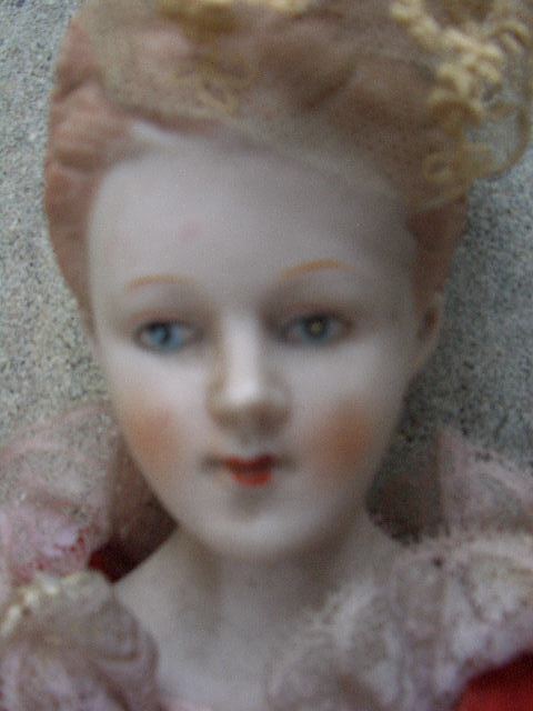 【送料無料】美品 コールポート メリー 貴族 婦人 高さ21cm フィギュリン 陶器人形 　/438_画像4