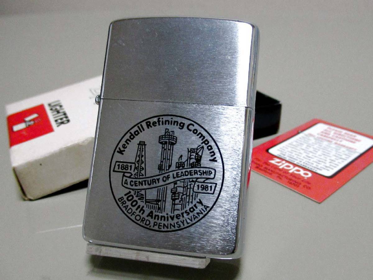 Zippo 1980年 Kendall MOTOR OIL 100th Anniversary／ケンドール 創業100周年記念の画像2