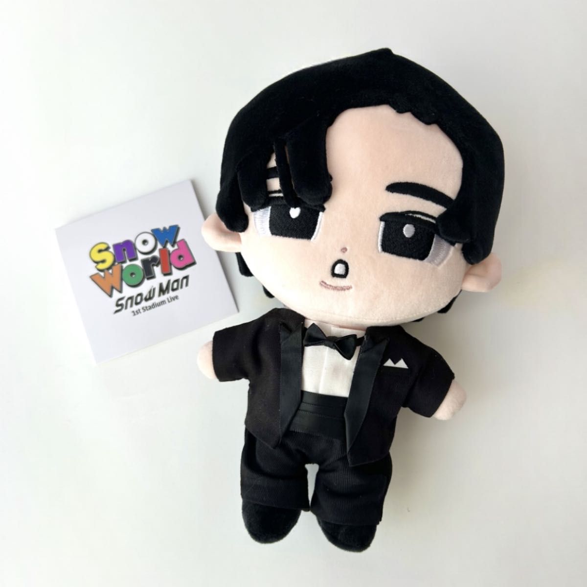 【オーダー休止中】すのチル ぬいぐるみ衣装 Zoff アンバサダー 目黒蓮 すのチル BIG 衣装 タキシード 目黒蓮 snow world|Yahoo!フリマ