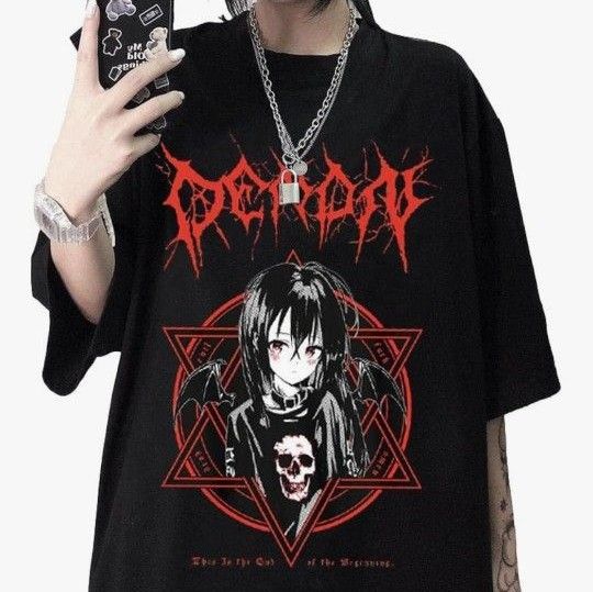 レア 期間限定 地雷系 サブカル プリントTシャツ by Unxi XL サブカル地雷系 Tシャツ 黒 XL|Yahoo!フリマ(旧PayPayフリマ)