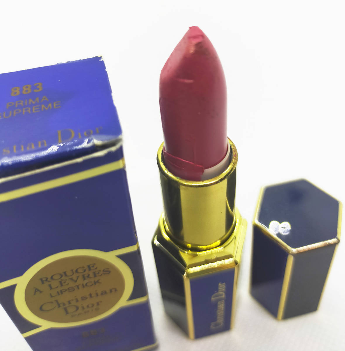 DIOR Christian Dior rouge are-vuru#883 PRIMA SUPREME lipstick 3.5g * remainder amount enough postage 220 jpy 