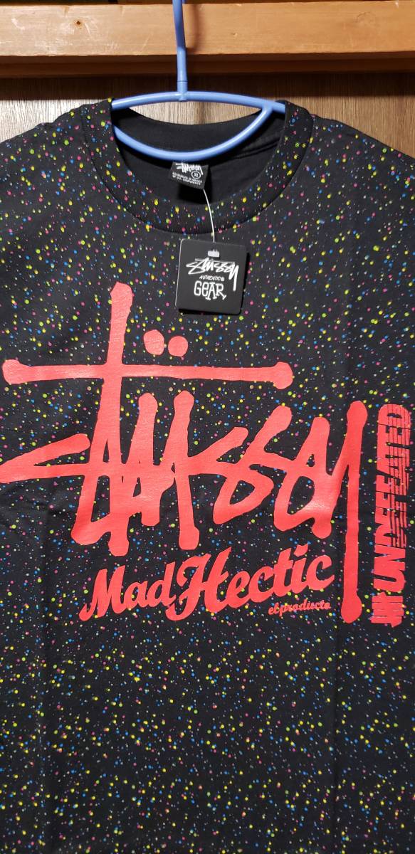 UNDEFEATED × STUSSY × Mad Hectic 新品 XL トリプル コラボTシャツ /ステューシー/ヘクティク/アンディフィーテッド_画像2