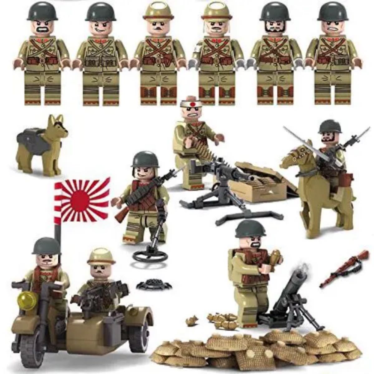 レゴ互換第二次世界大戦ww2大日本帝国陸軍全面印刷11体セット武器付きミリタリー 注目の福袋 レゴ互換第二次世界大戦ww2大日本帝国陸軍全面印刷11体セット武器付きミリタリー 注目の福袋