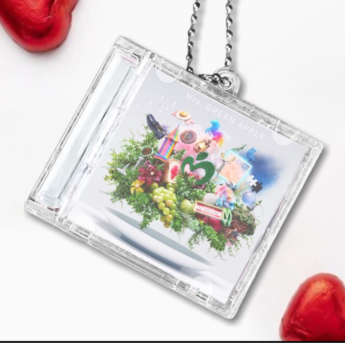 Mrs. GREEN APPLE アルバムキーホルダー Mrs GREEN APPLE ミニCD キーホルダー|Yahoo!フリマ(旧PayPay