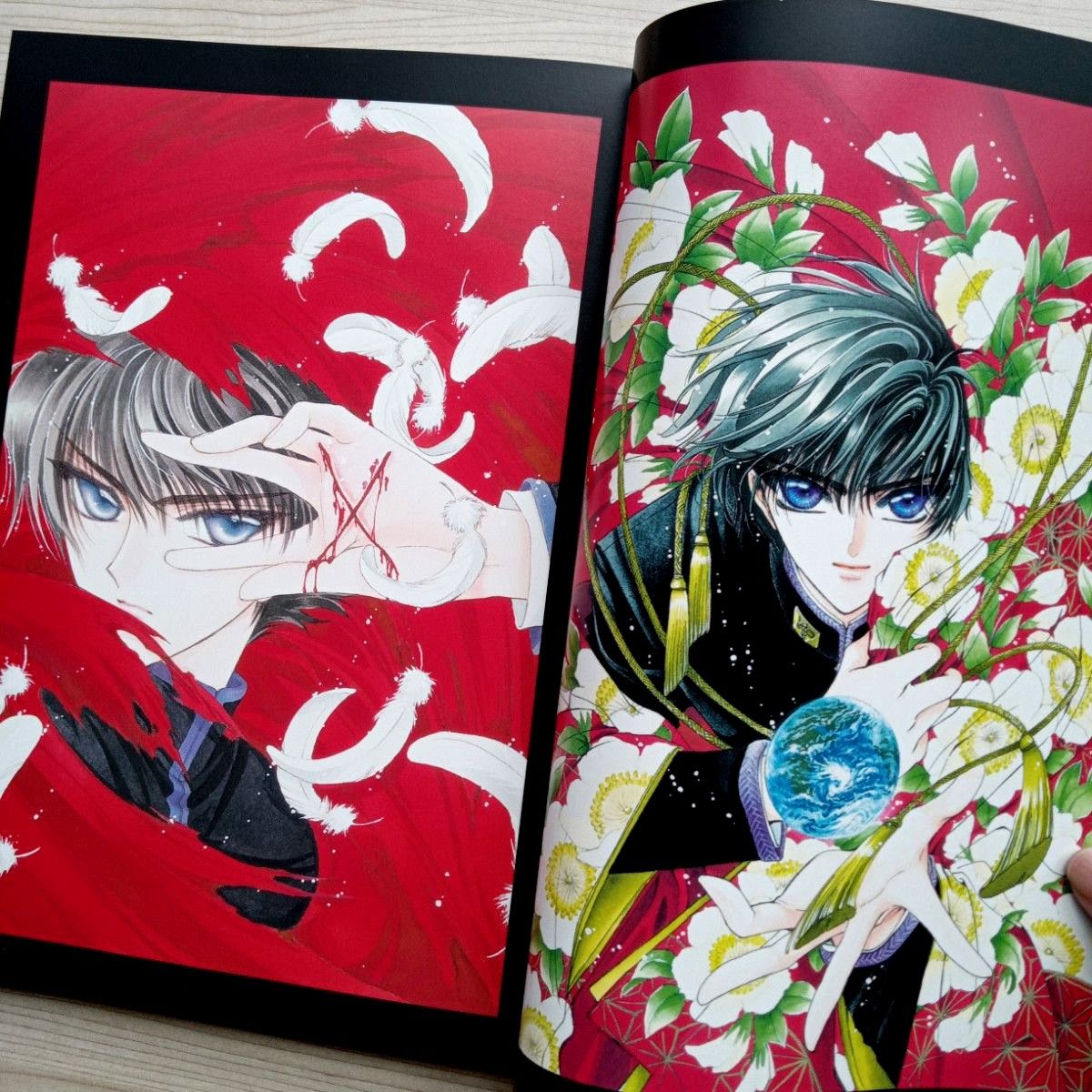 CLAMP エックスイラストレイテッドコレクション(イラスト集)【希少】 エックス〈ゼロ〉 エックス イラストレイテッド・コレクション