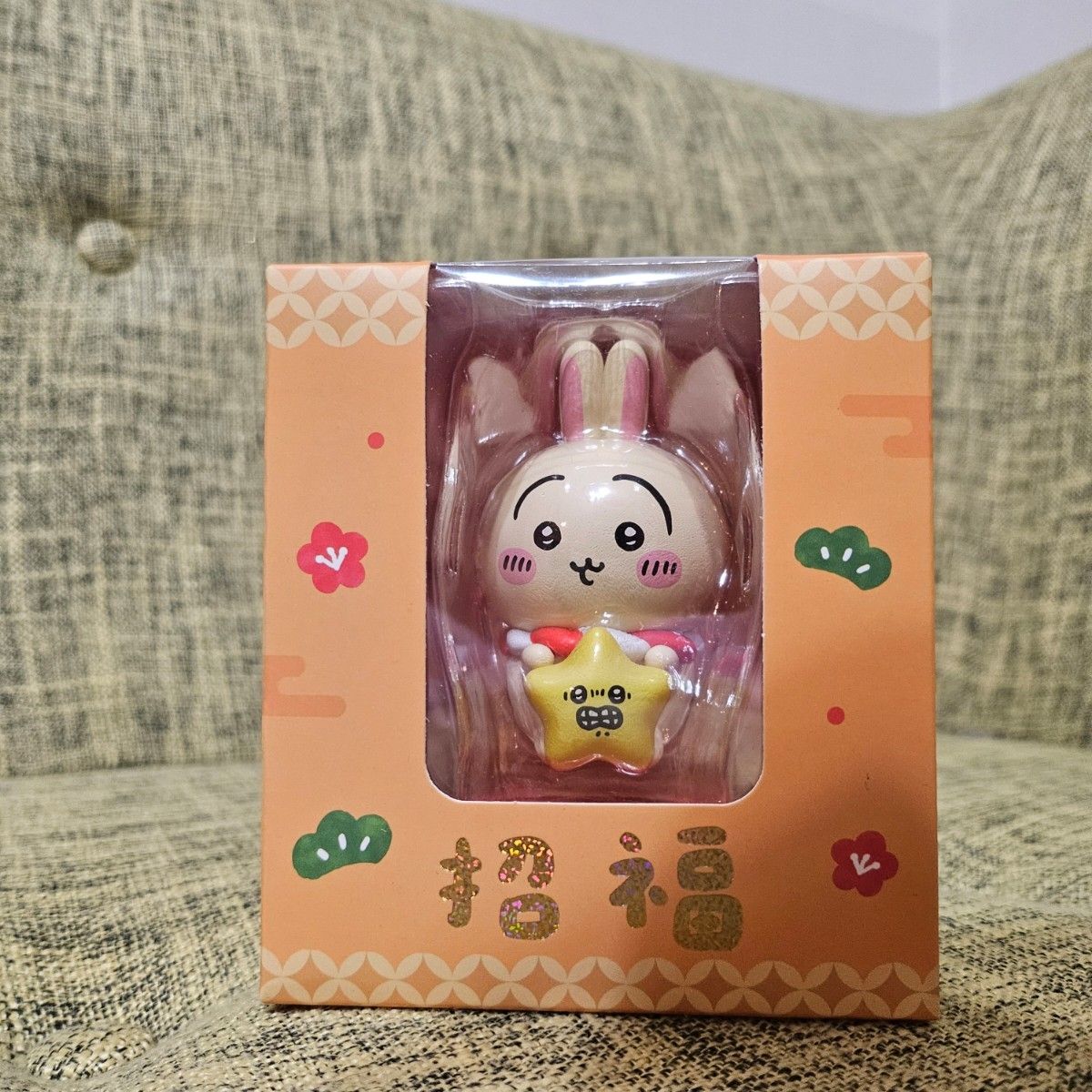 ちいかわ 台湾限定 招福・招財フィギュア 3点セット ちいかわ CHIKAWA 台湾限定 ハチワレ うさぎ福招きフィギュア3点