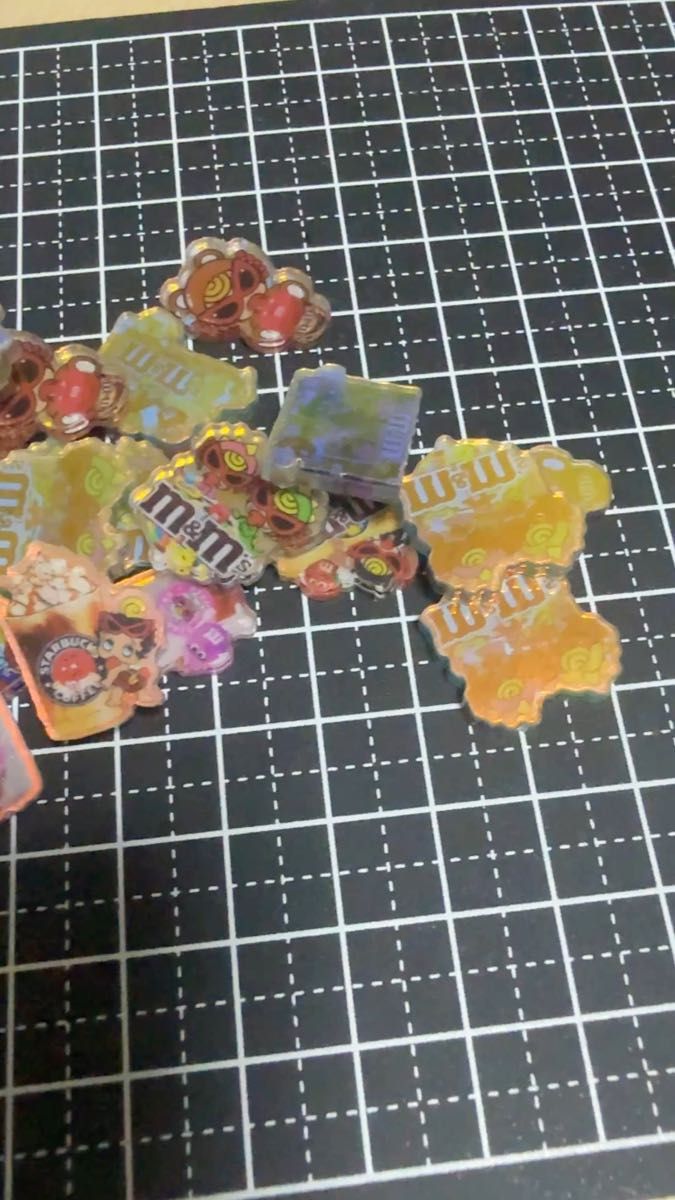 アクリル 2cm m&m's ヒスミニ チョコ ランダム20個