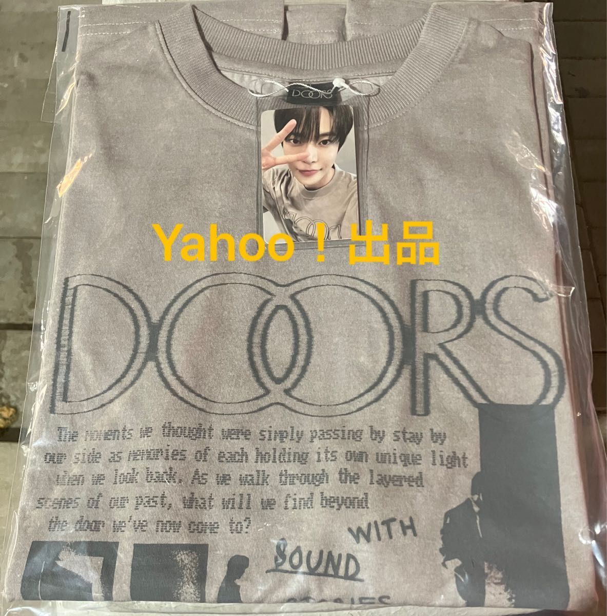 ドヨン DOORS Tシャツ NCT 127 ドヨン DOYONUG CONCERT DOORS Tシャツ フォトカード M