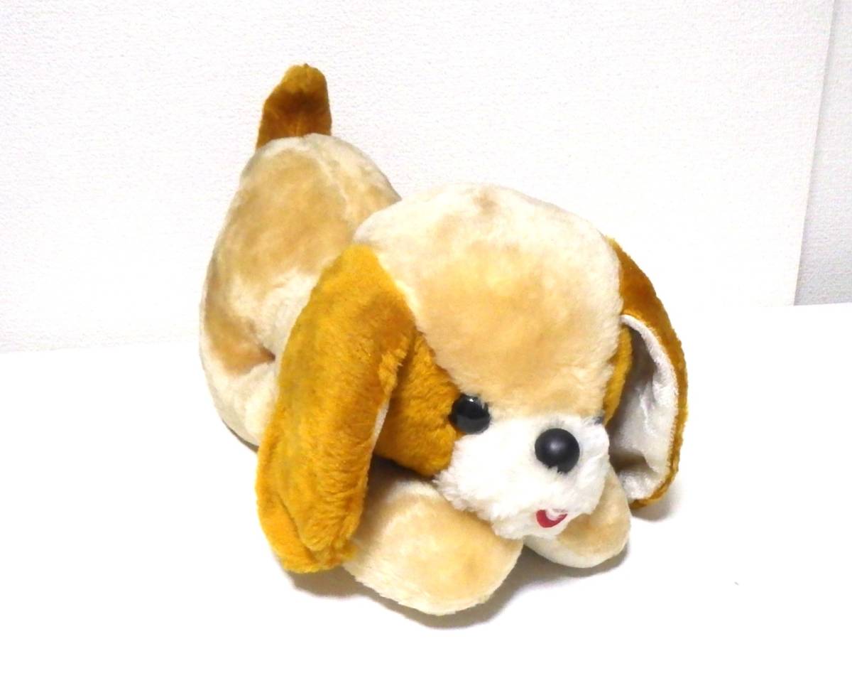 昭和 レトロ 創美社トイ 大きな ぬいぐるみ たれ耳 可愛いい ワンちゃん 犬 イヌ いぬ ビンテージドール レトロポップ 全長約45cm