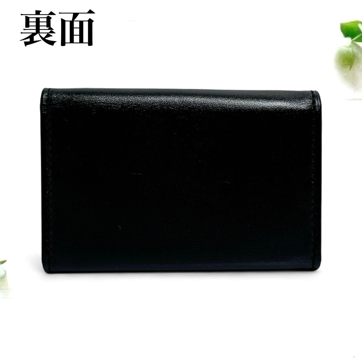 DUNHILL レザー キーケース ロゴ 柄デザイン/関税込 新品 ダンヒル キーケース 6連 レザー 本革 金ロゴ ポケット付き