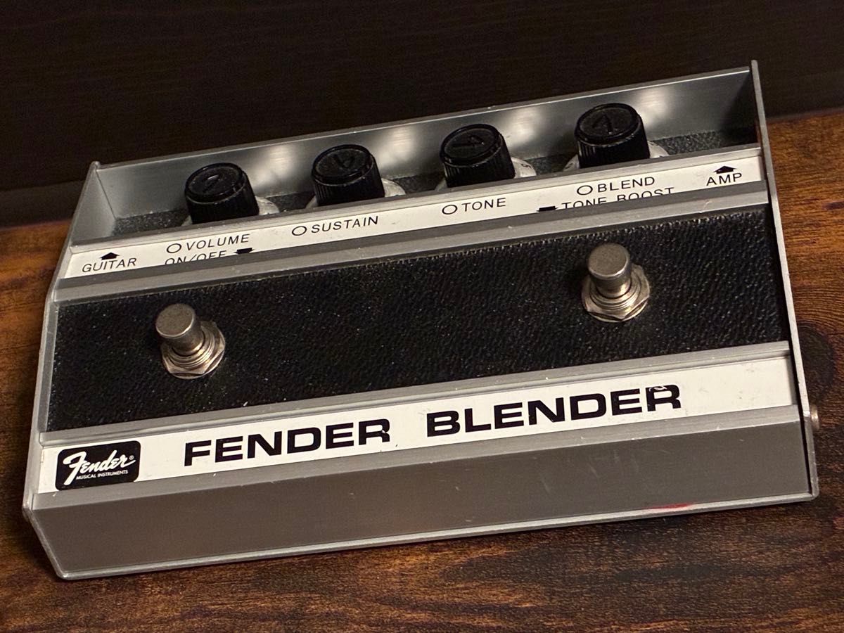 Fender Blender custom オクターブファズ 復刻版 希少! FENDER BLENDER CUSTOM オクターブファズ 復刻版 レア