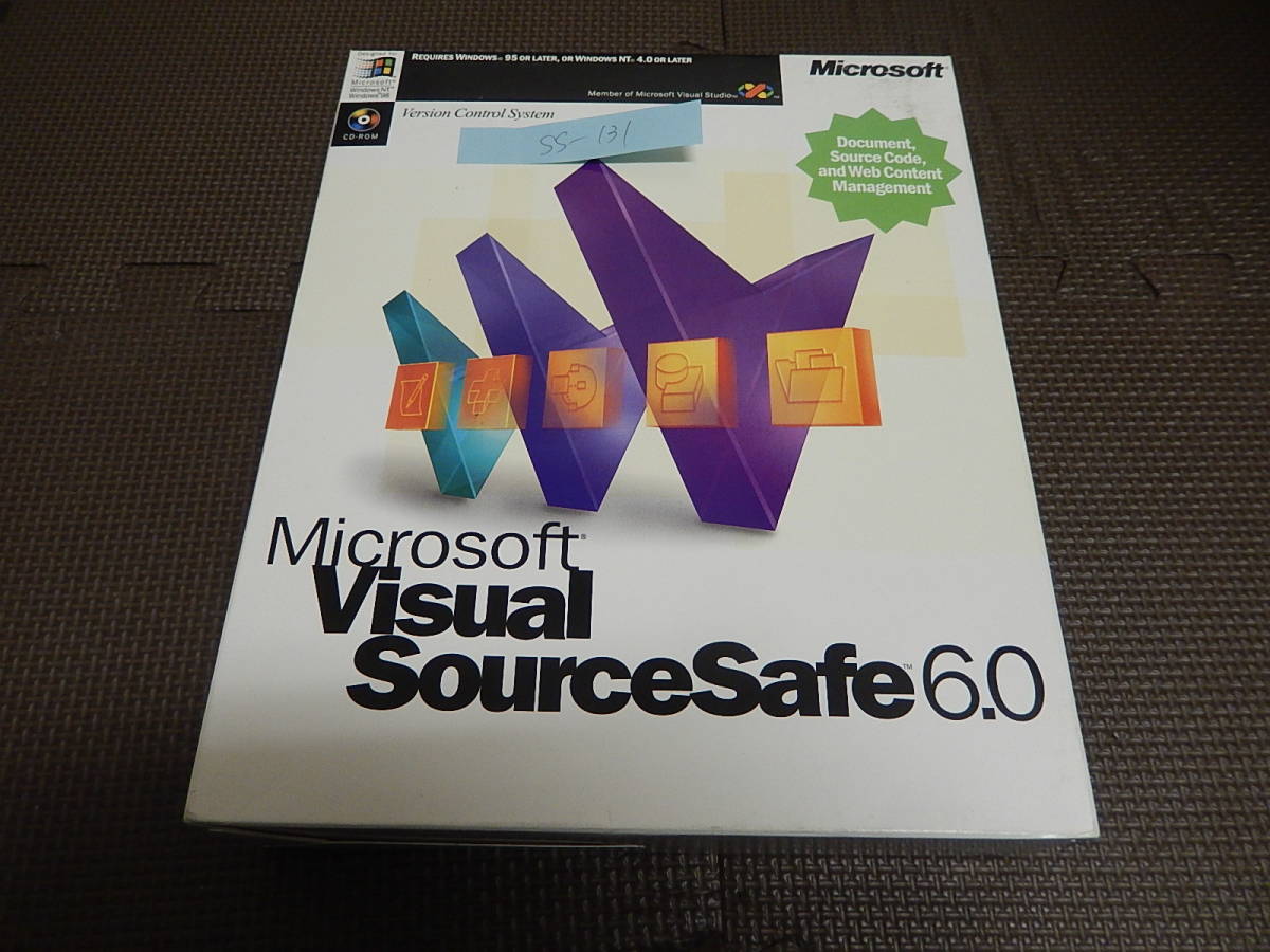 在庫有】 AX-21 Visual Vollversion 英語版 6 SourceSafe 開発ツール