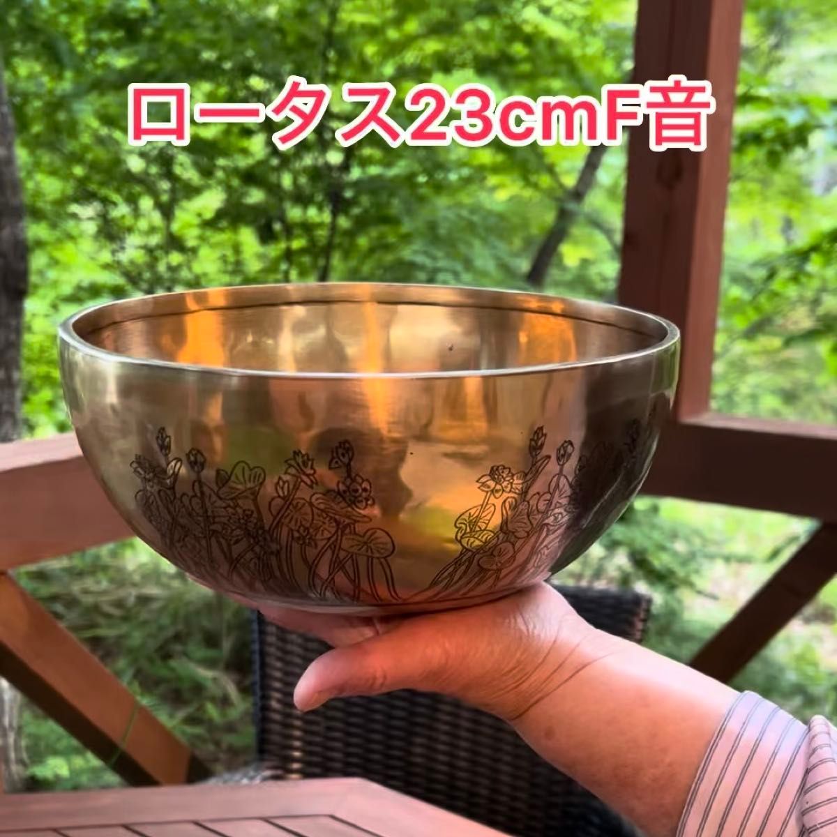 ロータスファインアートボウル 23cm F音