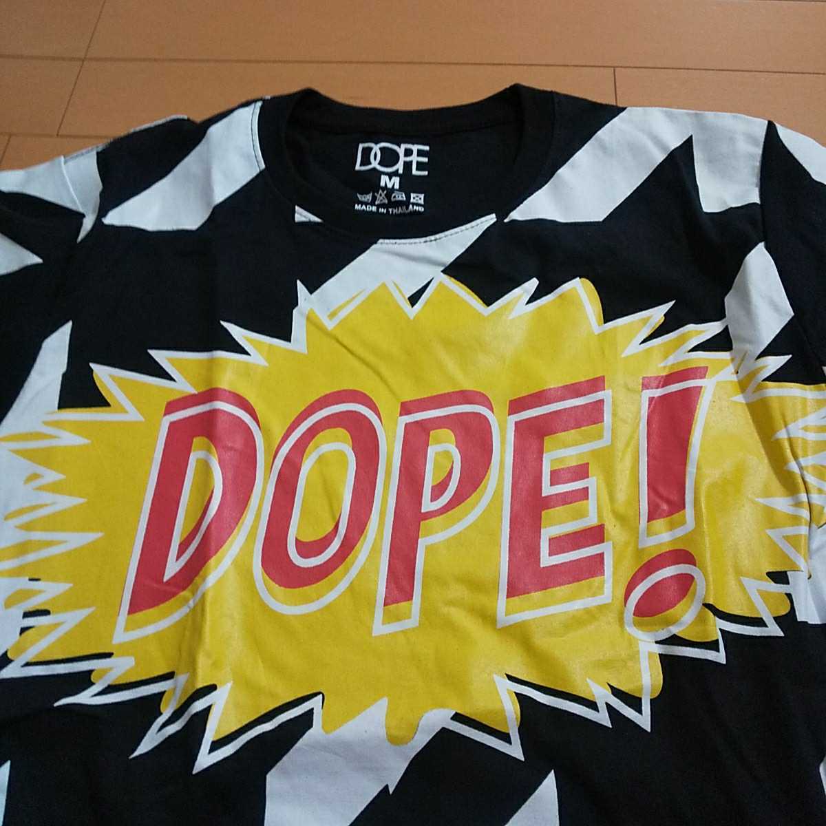 新品同様　DOPE 総柄Tシャツヒップホップ　HIPHOP_画像2