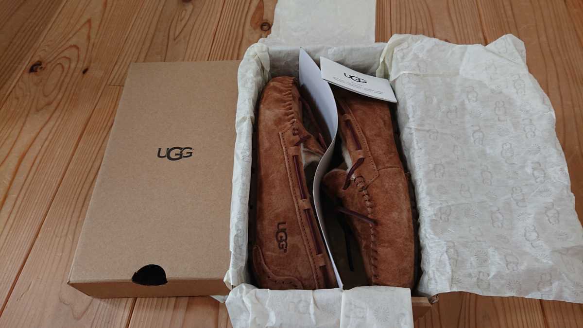 UGG アグ DAKOTA 5612 W/CHE ムートンシューズ ローファー 24.0cm レディース_画像2