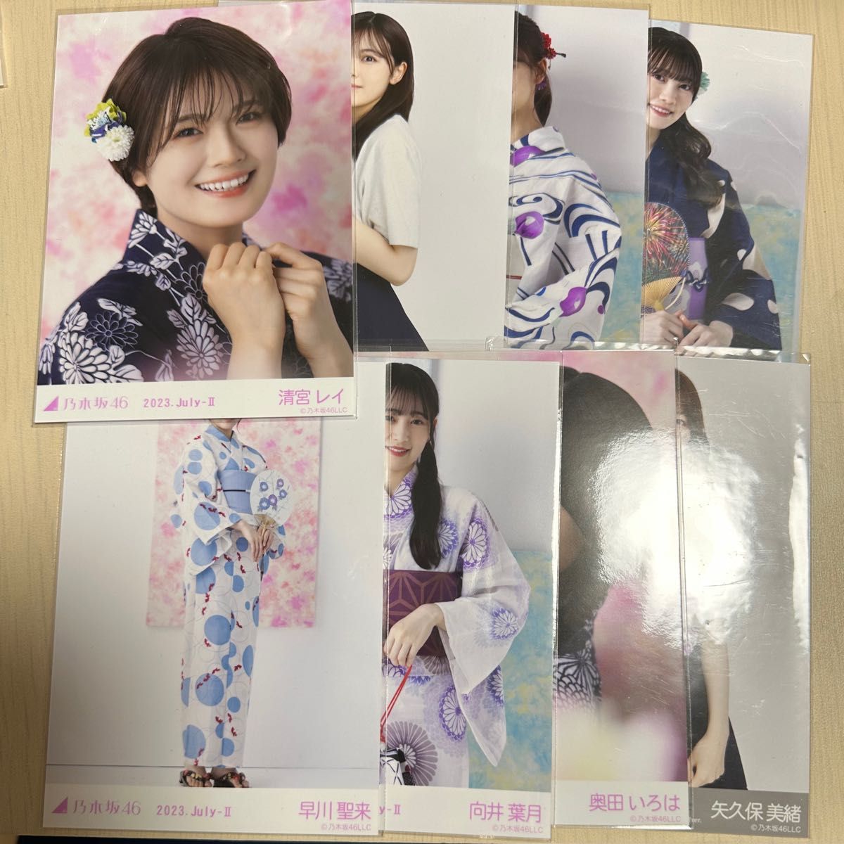 乃木坂46 2015 浴衣 生写真 瀬戸口心月 5種コンプ 座りヨリ含 乃木坂46 瀬戸口心月 6期生 special ヨリ 制服 生写真 浴衣