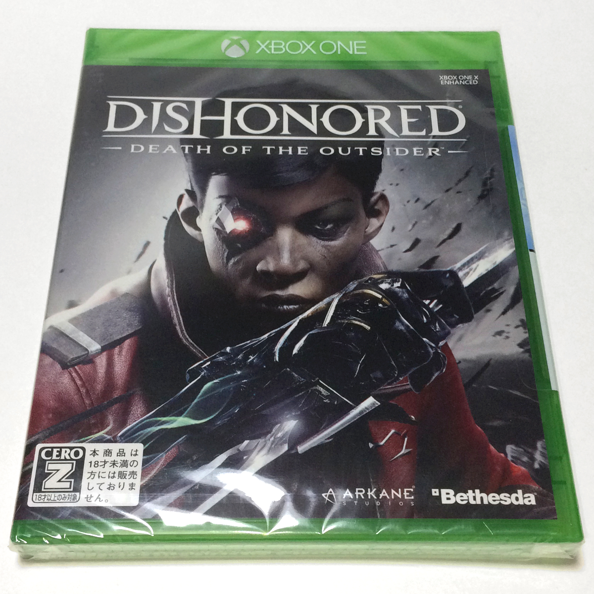 ■【新品未開封】ディスオナード: デス オブ ザ アウトサイダー　Xbox One　DISHONORED: DEATH OF THE OUTSIDER　デスオブザアウトサイダー_画像1