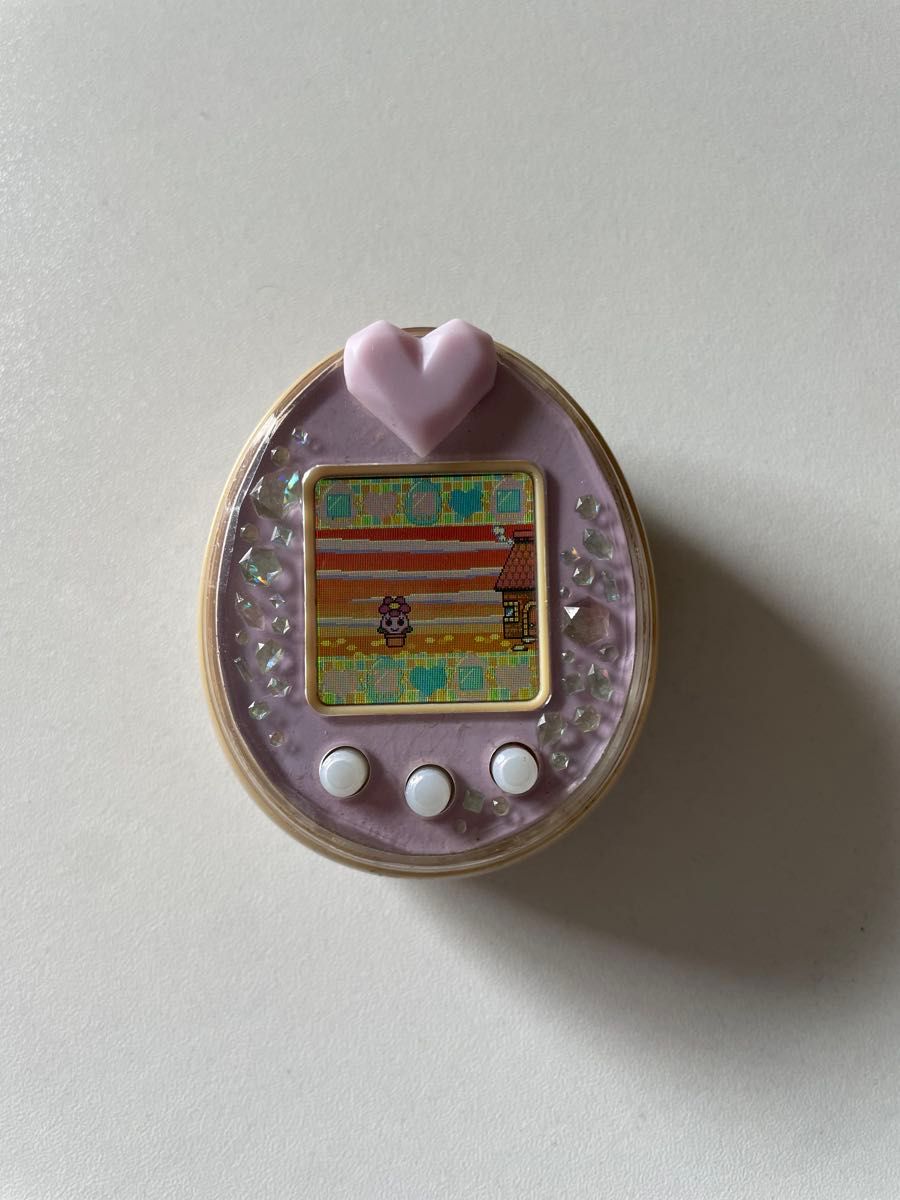 たまごっち P’s. ピース パーブル 焼けあり たまごっち 紫 本体 たまごっちピース Tamagotchi BANDAI