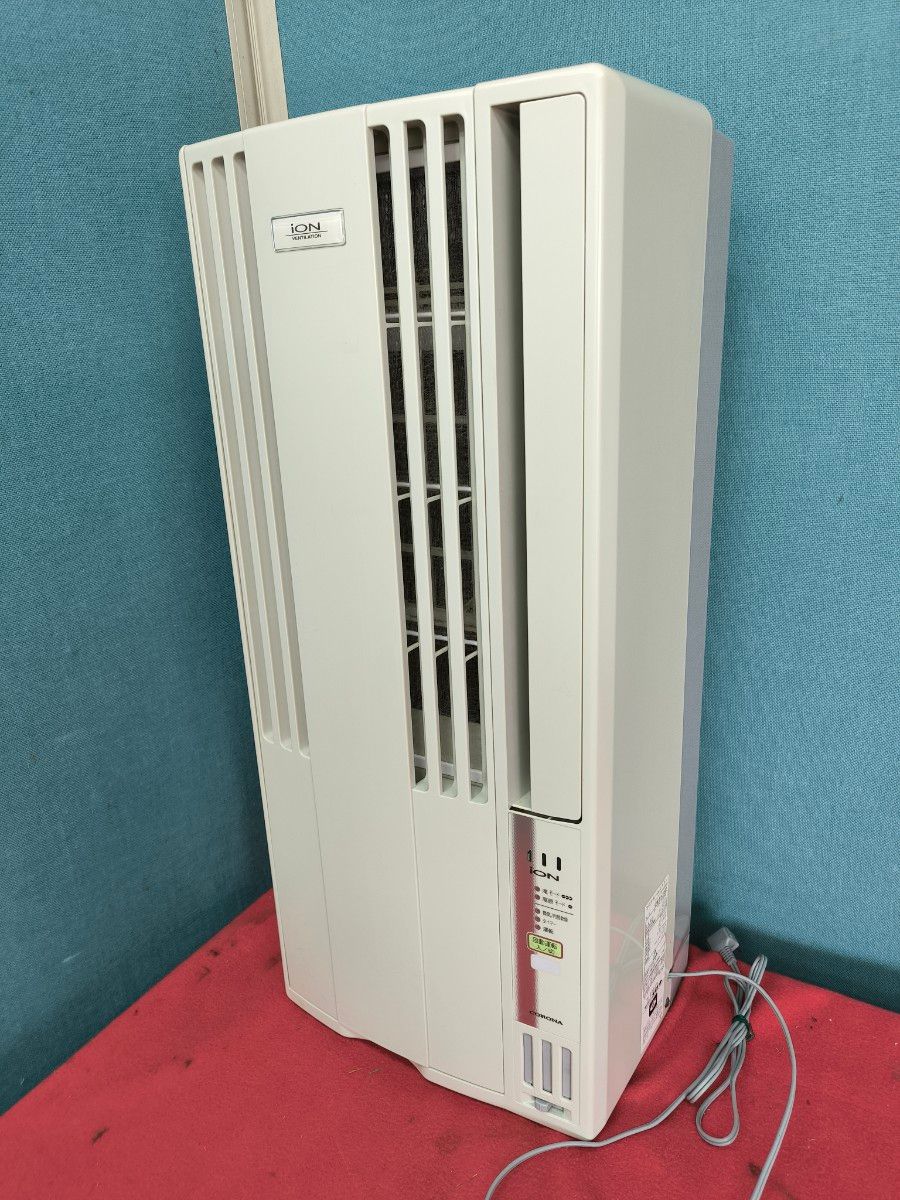 コロナ窓用エアコン CW-FA1821 2021年製 iON機能付 21年製 コロナ 窓用エアコンReLaLa 冷房専用 マイナスイオン装置