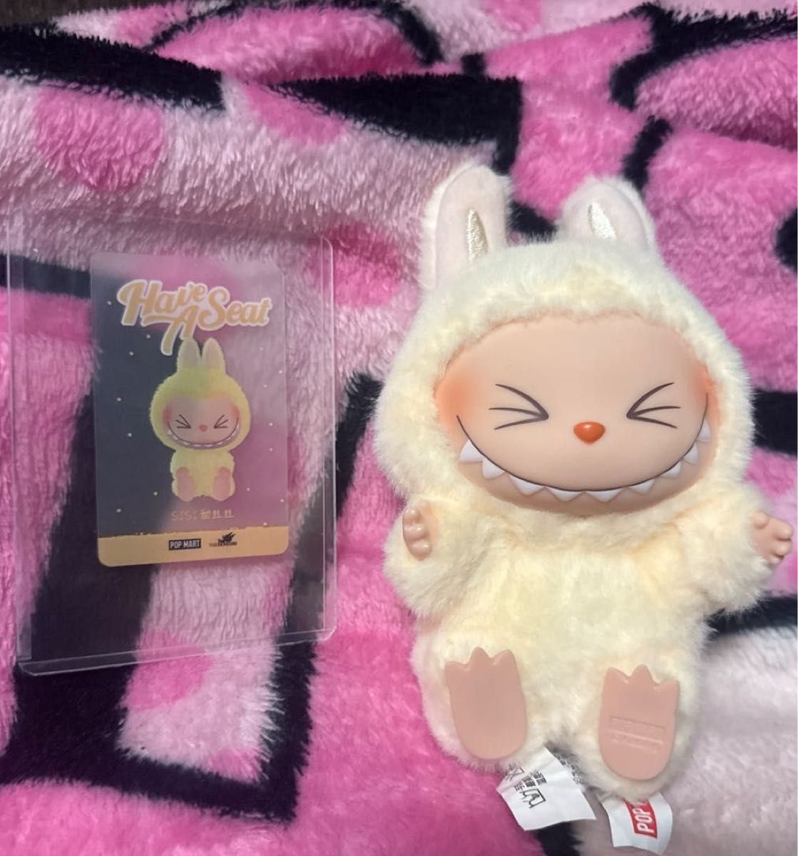 【確実正規品】LABUBU ラブブ Have a seat SISI 正規品 LABUBU THE MONSTERS Have A Seat ぬいぐるみ SISI