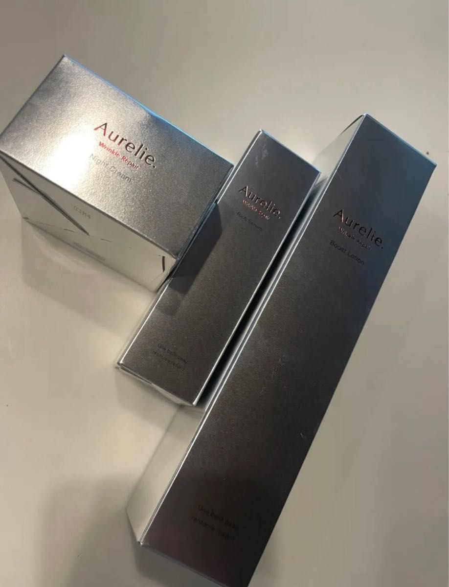 オレリー　リンクルリペアブーストローション・セラム・ナイトクリーム セット オレリー リンクルリペアブーストローション・セラム・ナイト