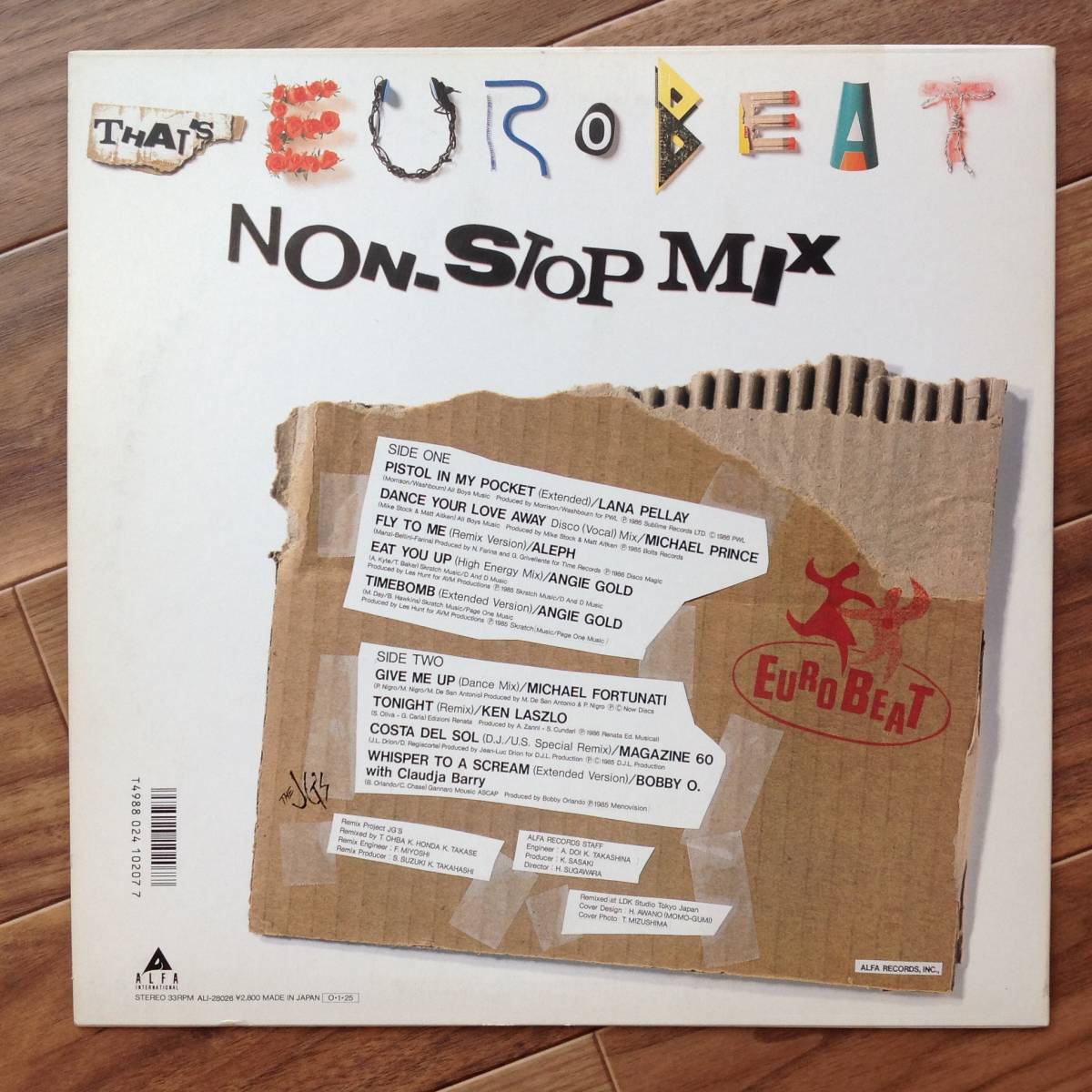 Various (Lana Pellay, Michael Prince, Aleph, Angie Gold, Ken Laszlo...) - That's Eurobeat Non-Stop Mix_画像2