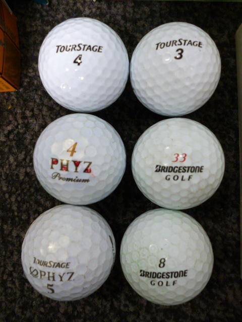 ゴルフボール　BRIDGESTONE ブリジストン PHYZ TOURSTAGE DOYLE Reygrande　４８球_画像5