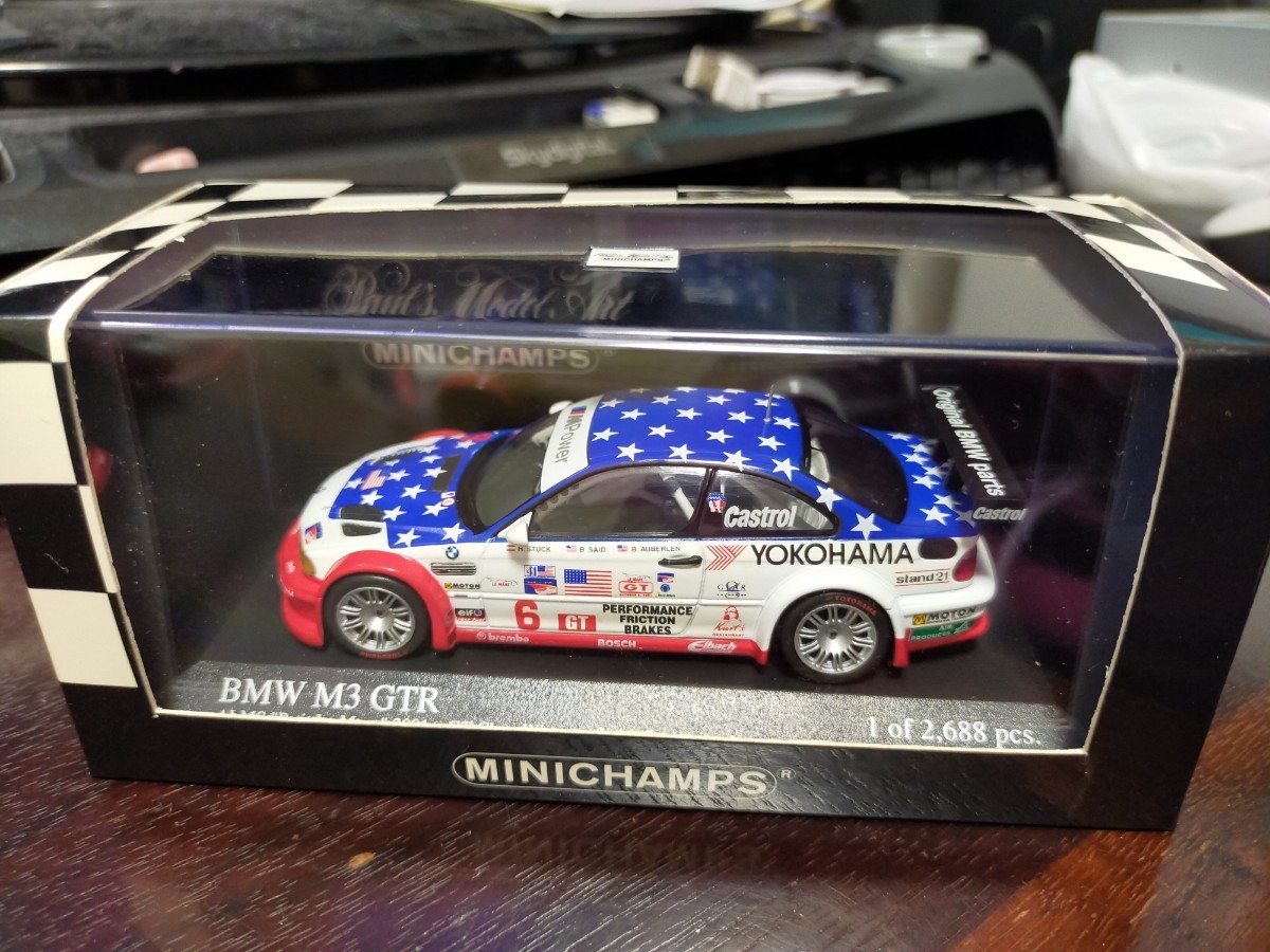 1/43 PMA  BMW M3 GTR（E46）ALMS  2001 #6