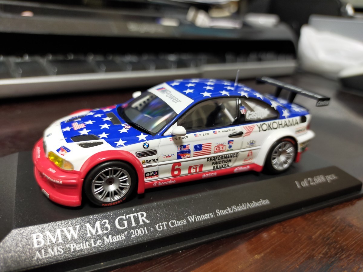 1/43 PMA  BMW M3 GTR（E46）ALMS  2001 #6