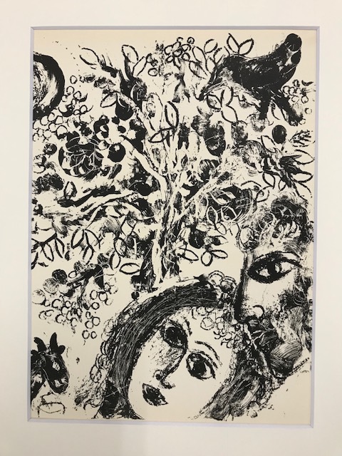 【特価】　≪　　マルク・シャガール　　≫　　オリジナルリトグラフ【石版画】　　　1962年　　MARC　CHAGALL_画像2