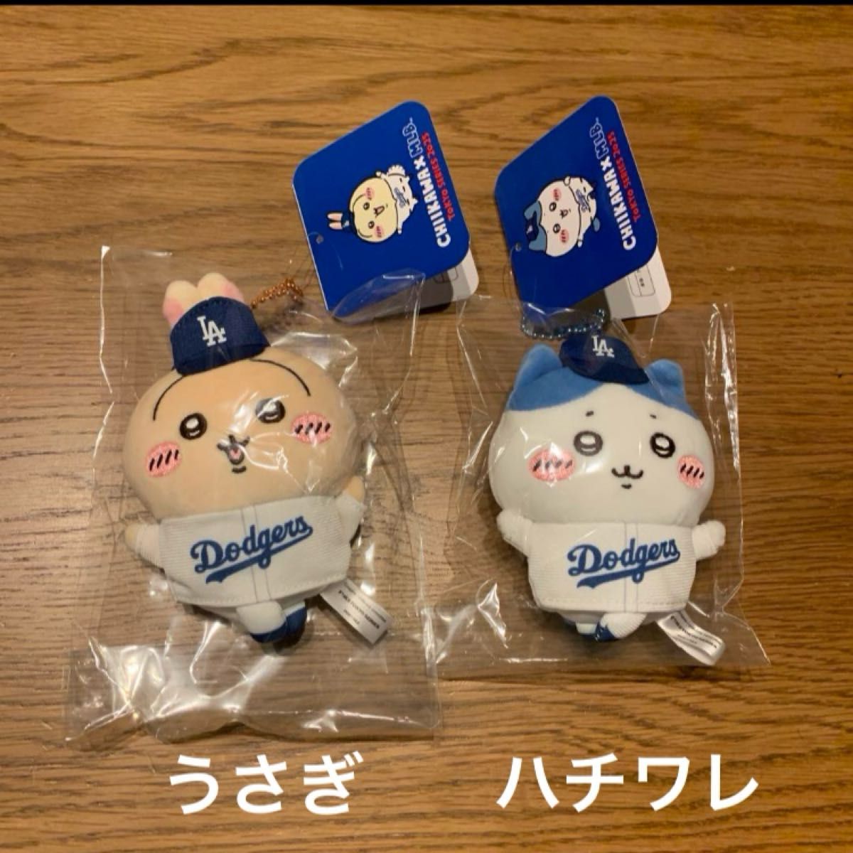 ちいかわ ドジャース カブス ハチワレ うさぎ ステッカー タオル マスコット ちいかわ ドジャースマスコット ハチワレ・うさぎセット|Yahoo