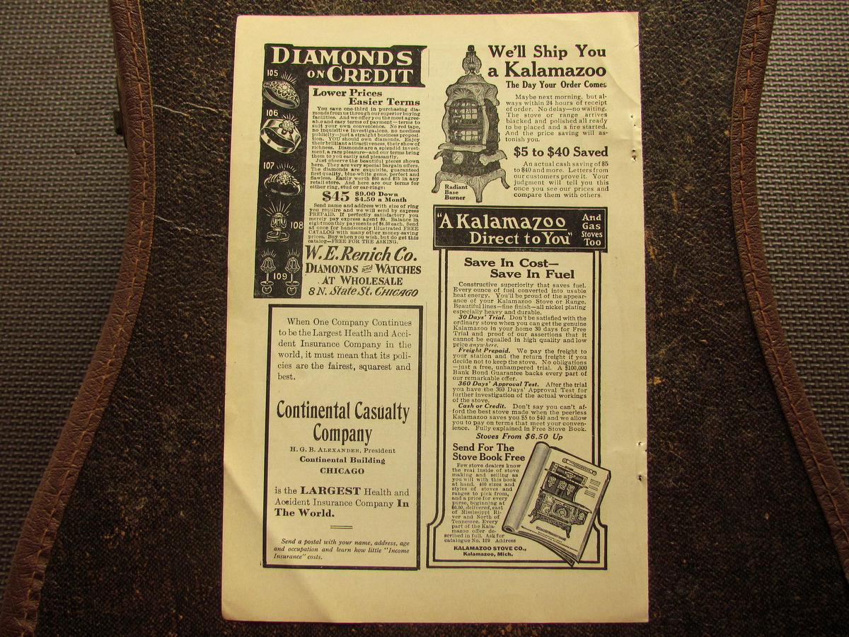【雑誌広告】1910年 Signal Shirt ビンテージ カバーオール ワーク オーバーオール 古着 アメリカ Vintage work clothes ad_画像5