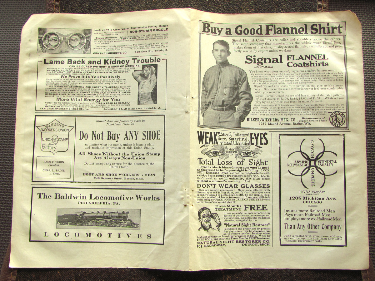 【雑誌広告】1913 Signal Shirt ビンテージ カバーオール ワーク オーバーオール 古着 アメリカ Vintage _画像4