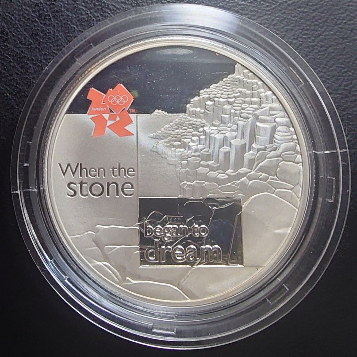 2010年 イギリス銀貨 5ポンド ロンドンオリンピック記念銀貨 SV925 2010年 イギリス銀貨 5ポンド ロンドンオリンピック記念銀貨