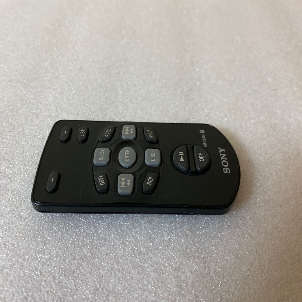 SONY remote control RM-X86RF operation not yet verification Junk free shipping 