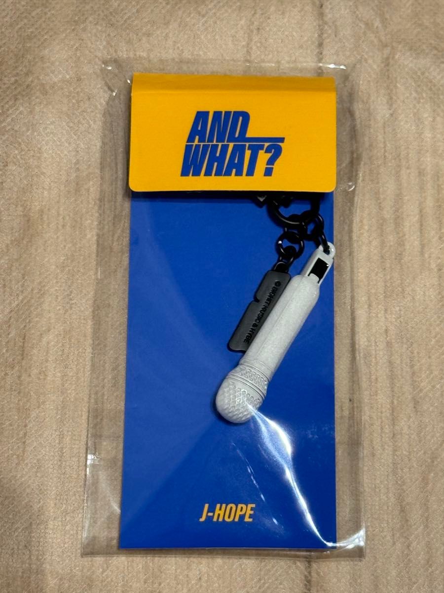 J-HOPE 展示会 ‘AND WHAT?’ グッズ マイクキーチェーン J-HOPE AND_WHAT 展示会 マイクキーチェーン ホビ ホソク|Yahoo