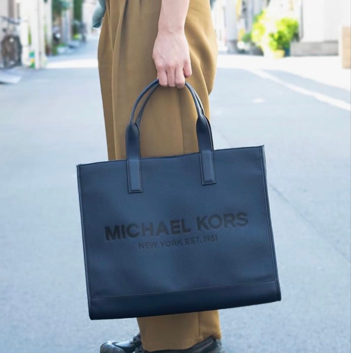 amalgam　未使用　マイケルコース　トートバッグ amalgam 未使用 マイケルコース トートバッグ amalgam 未使用