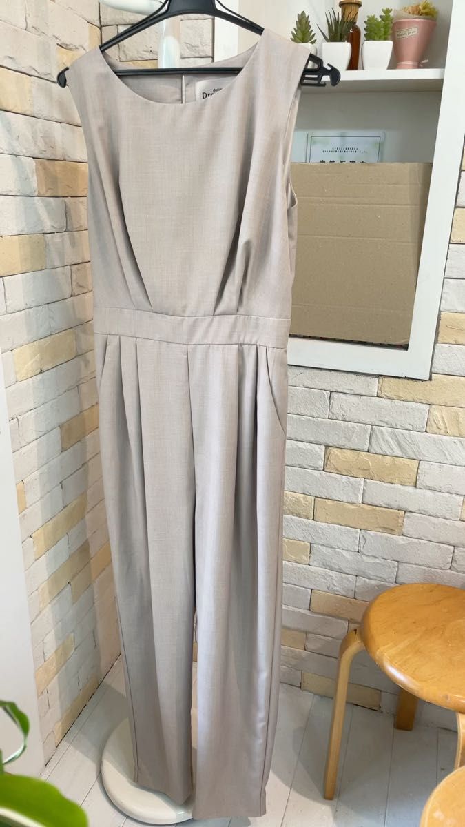 ロングサロペット サロペット オーバーオール オールインワン サロペット上品 シフォンサロペット 春夏サロペット サロペット未使用