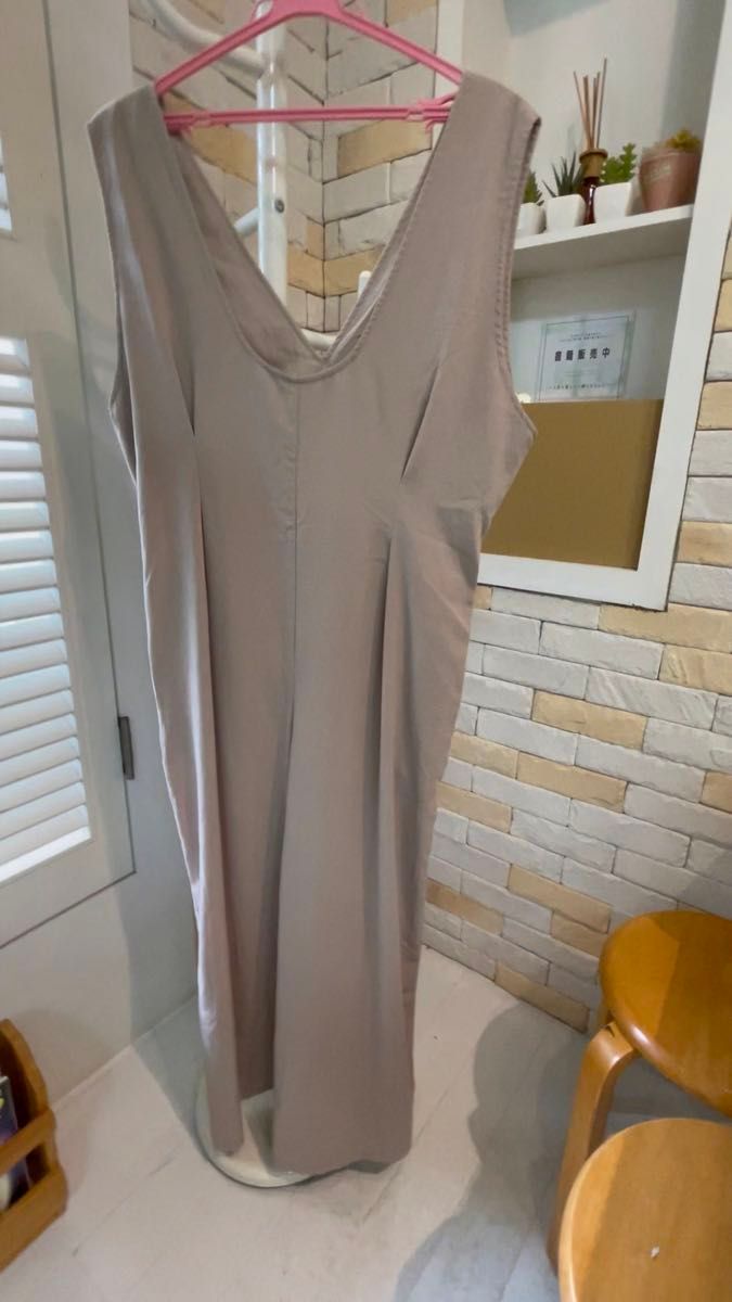 ロングサロペット サロペット オーバーオール オールインワン シフォンサロペット 春夏サロペット ゆったりパンツ ワイドパンツ