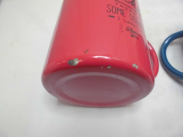 マグカップ ペアー2個 金属製 未使用品_画像5