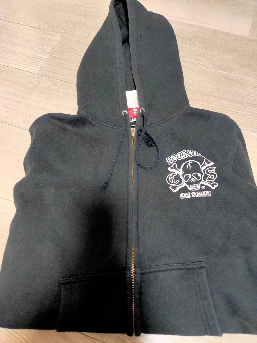 CREAM SODA ブラック ジップアップパーカー CREAM SODA ジップアップパーカー|Yahoo!フリマ(旧PayPayフリマ)