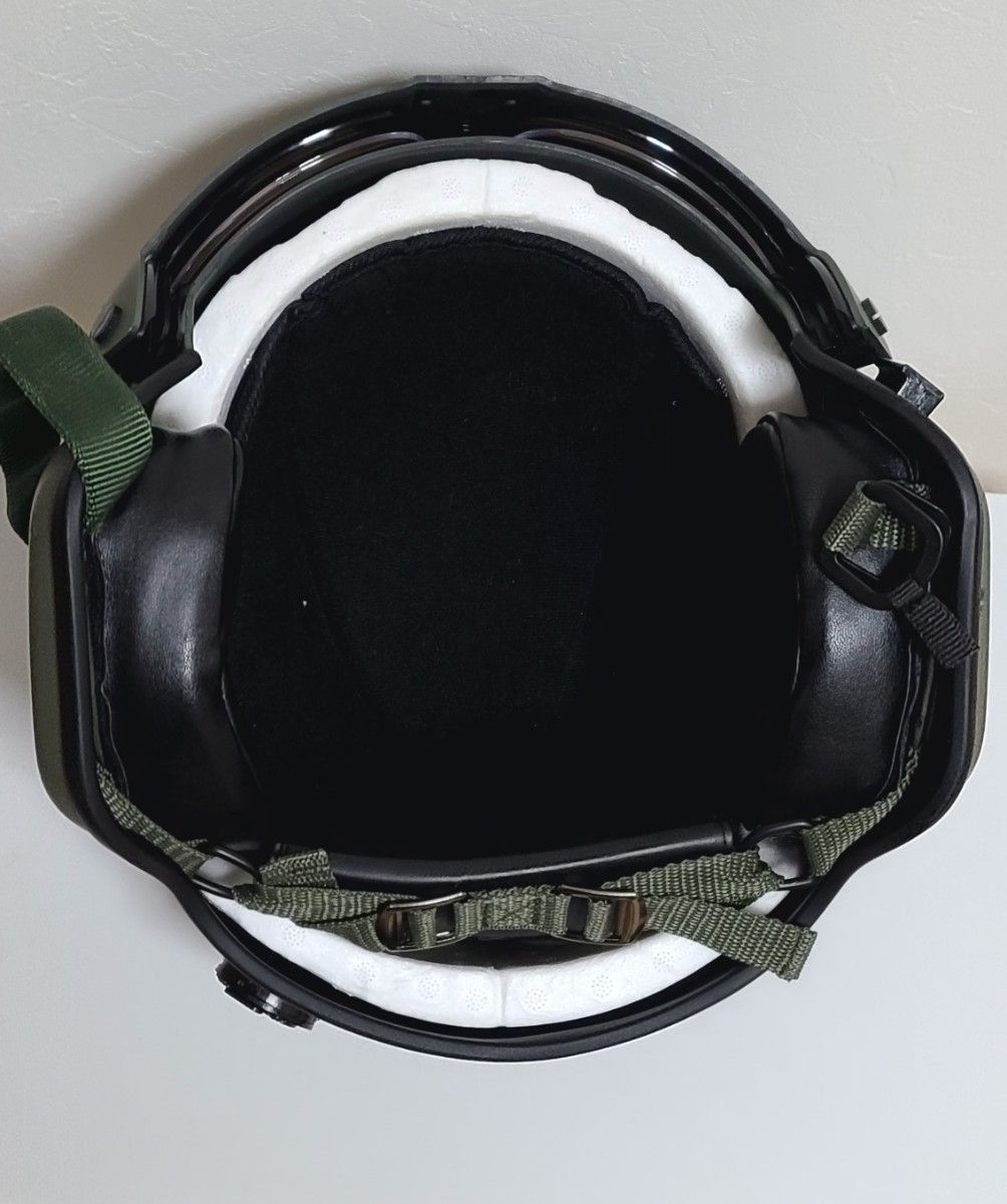 米軍 HGU-56P パイロット ヘルメット ダークグリーン　レプリカ ヘルメット