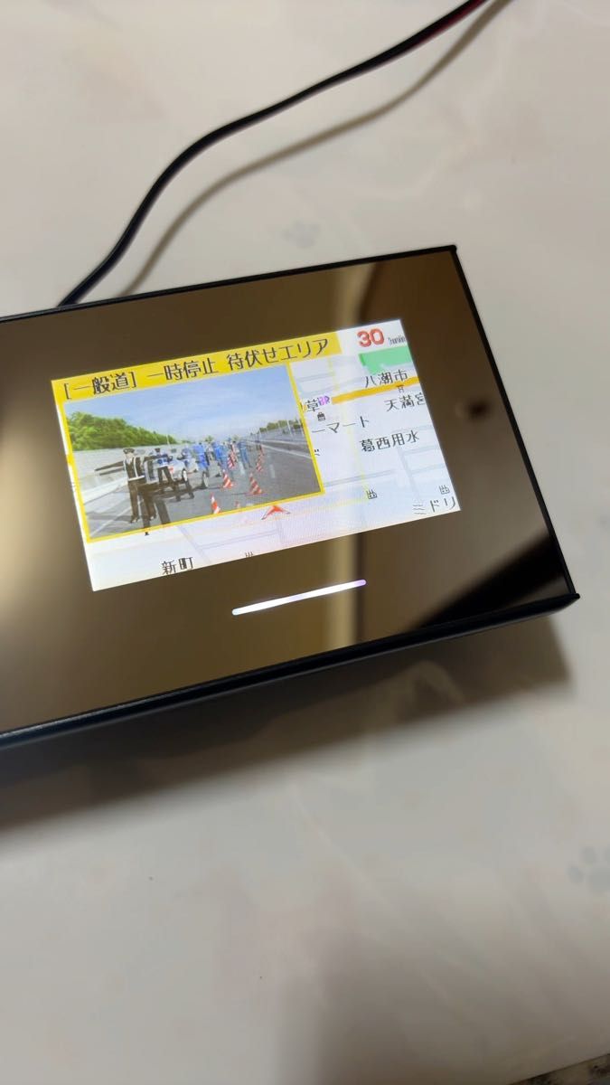 最新版データ更新済み セルスター AR-W65GM レーダー探知機 ミラータイプ