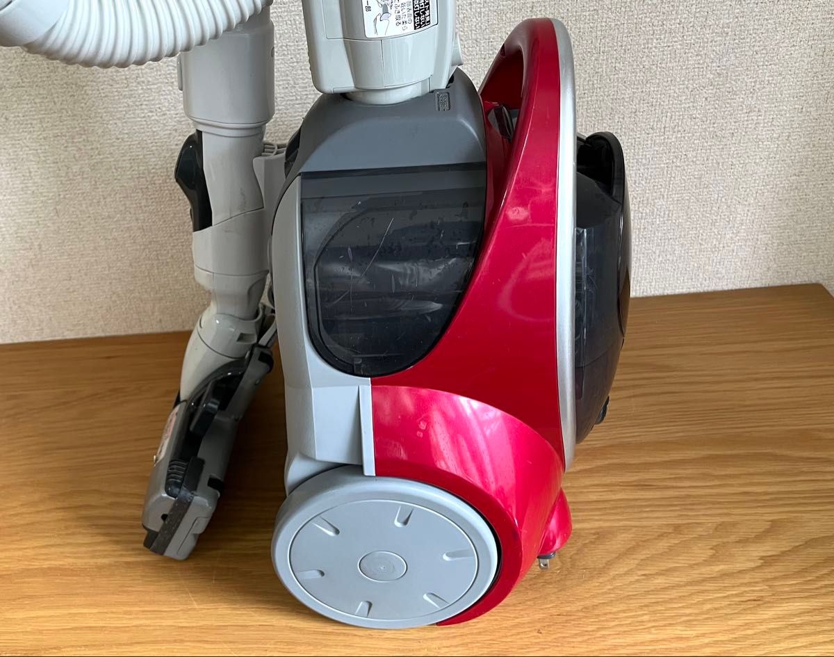 Panasonic 電気掃除機 MC-JS120G-R【消毒/清掃/動作確認済】 Panasonic 電気掃除機 MC-JS120G-R【消毒/清掃/動作確認済