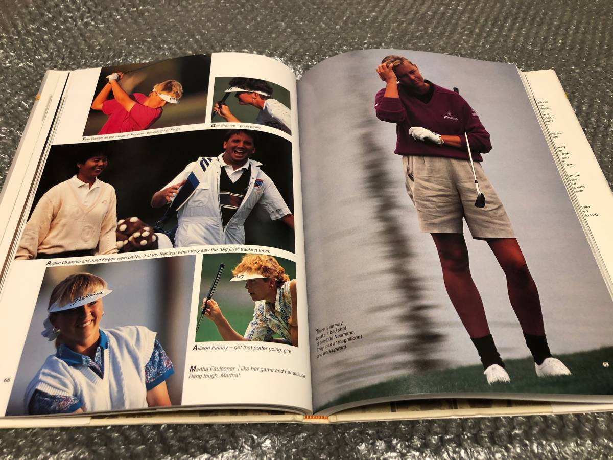 早割クーポン! 洋書☆ゴルフ 女子ゴルファー LPGAツアー【写真集】☆撮影は殿堂 スポーツ選手