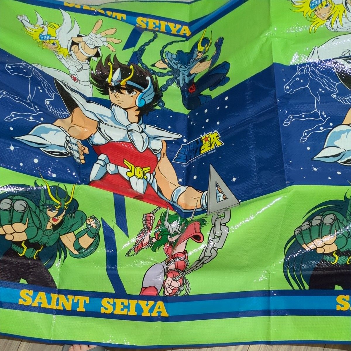 聖闘士星矢 レジャーシート レア 新品未使用 聖闘士星矢 レジャーシート 180×99 大きい|Yahoo